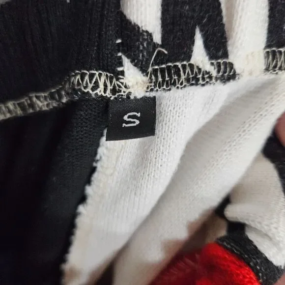 RCYCLD Pants Women S Patchwork Sweater Boho Hippie Loungewear - Picture 3 of 8